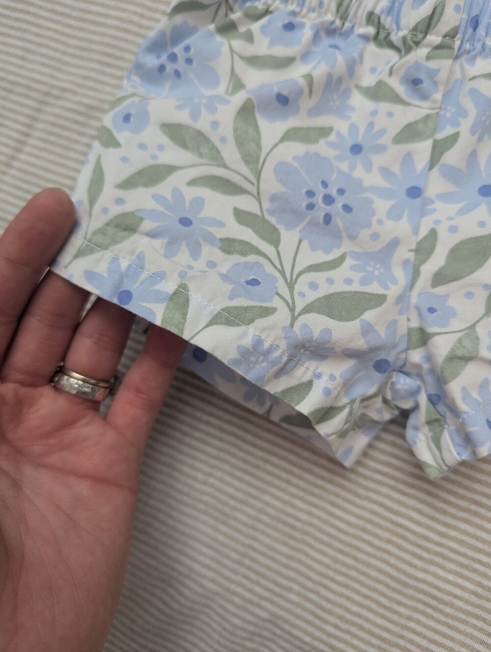 Floral Cotton Baby Shorts - Picture 6 of 6